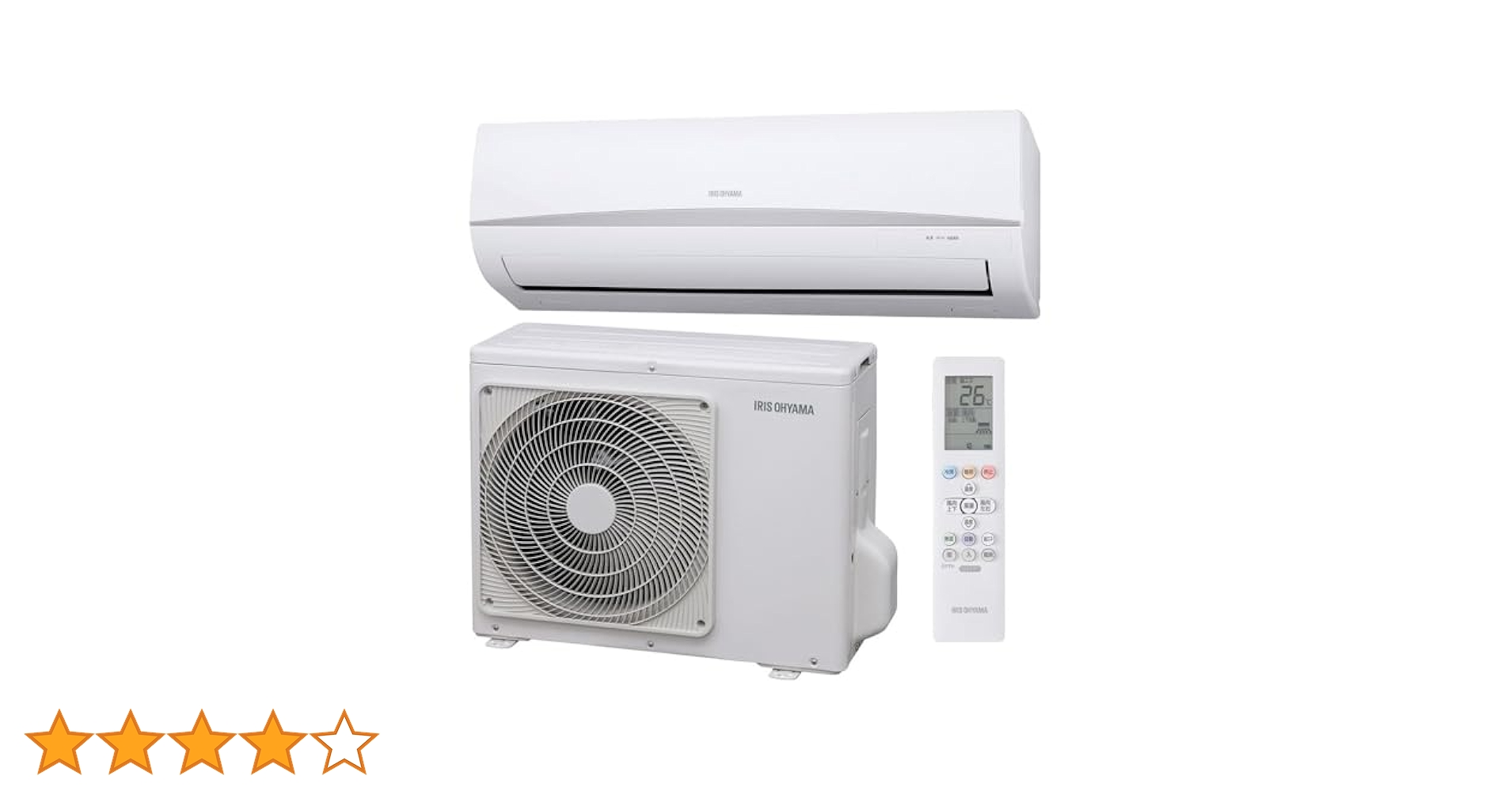 こ*り様 2022年製アイリスオーヤマ　壁掛けエアコン 本体 ホワイト 41FXmWP6IgL.jpg_BO30,255,255,